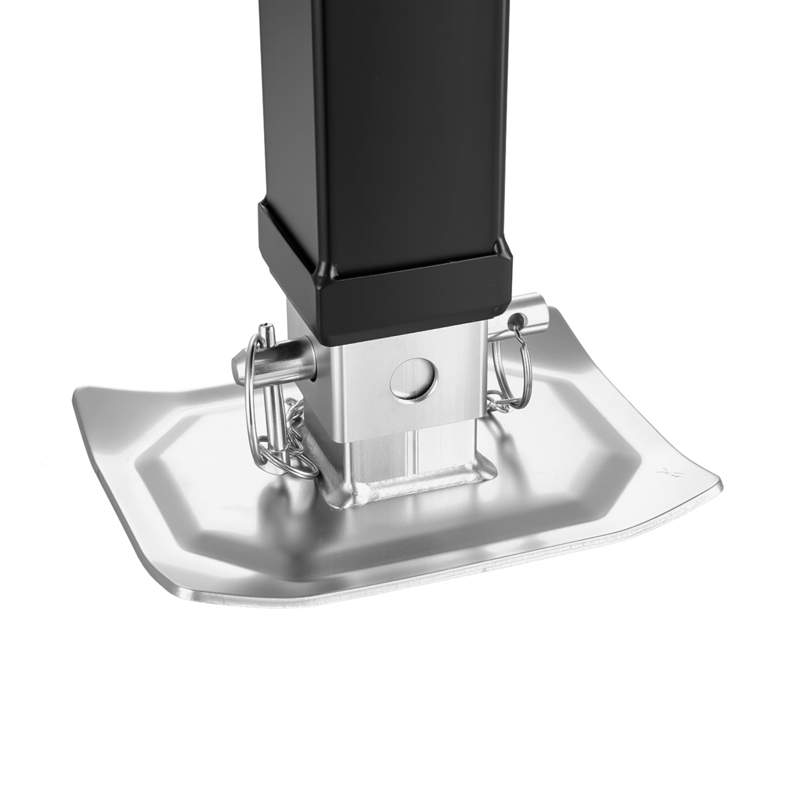 Weld-on Pipe Mount Swivel Trailer Jack With 8000 Lbs Capacity_voghion.com